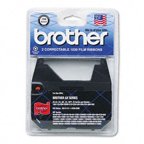 Brother 1030 Black OEM Correctable Typewriter Ribbon