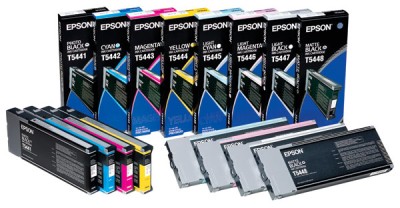 Epson T544500 Light Cyan OEM Inkjet Cartridge