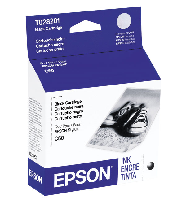 Epson T028201 (Epson 28) Black OEM Inkjet Cartridge