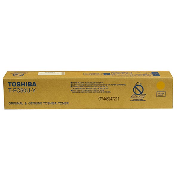 Toshiba TFC50UY Yellow OEM Toner Cartridge