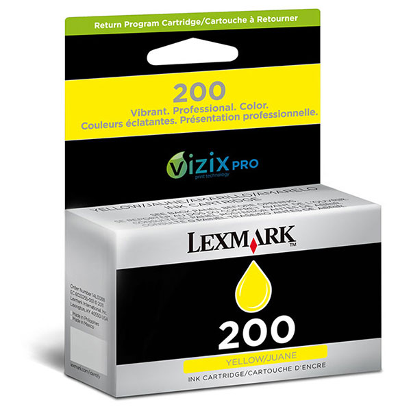 Lexmark 14L0088 (Lexmark #200) Yellow OEM Ink Cartridge