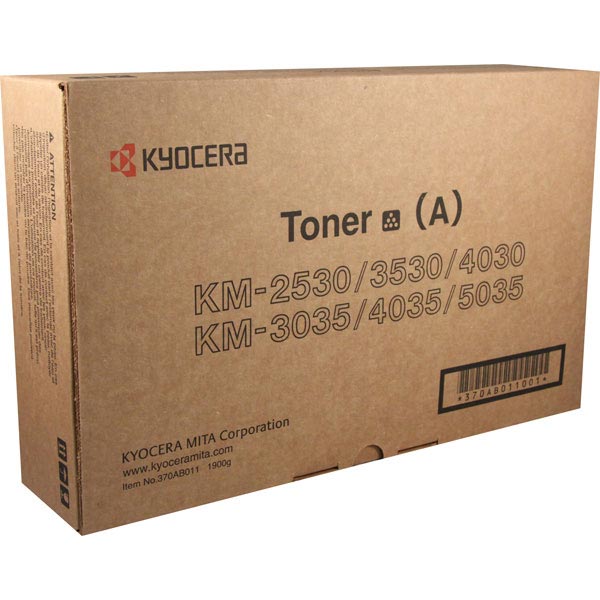 Kyocera Mita 370AB011 (TK-2530) Black OEM Copier Toner