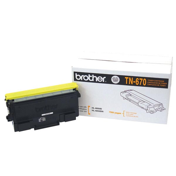 Brother TN-670 Black OEM Toner Cartridge
