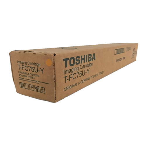 Toshiba TFC75UY Yellow OEM Toner Cartridge
