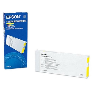 Epson T408011 (Epson 408) Yellow OEM Inkjet Cartridge