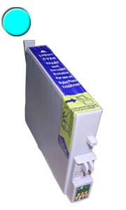 Premium Quality Light Cyan Inkjet Cartridge compatible with Epson T048520 (Epson 48)