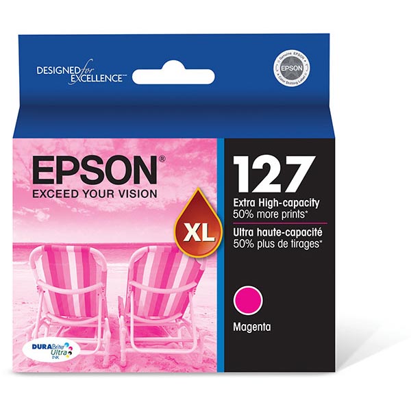 Epson T127320 (Epson 127) Magenta OEM Inkjet Cartridge