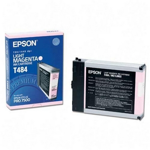 Epson T484011 Light Magenta OEM Ink Cartridge