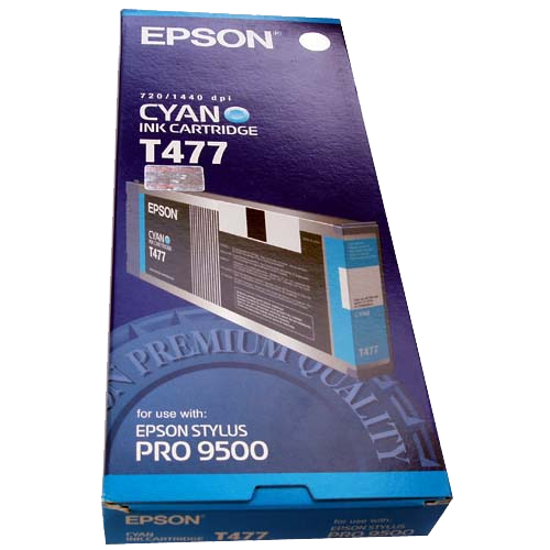 Epson T477011 Cyan OEM Ink Cartridge