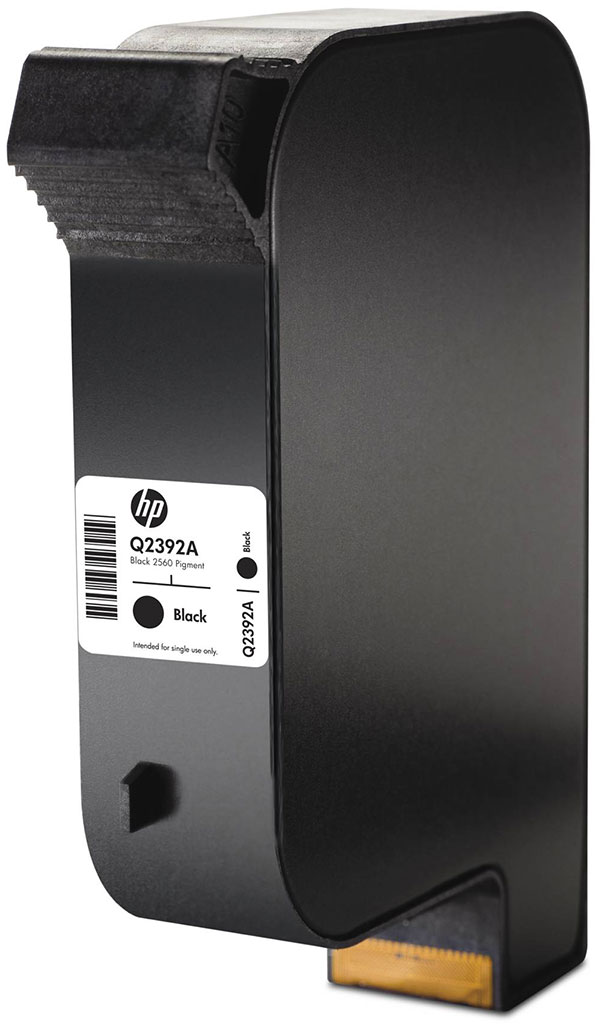 HP Q2392A (TIJ 2.5) Black OEM Pigment Ink Cartridge
