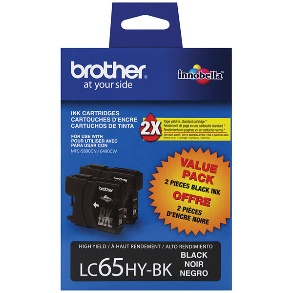 Brother LC-652PKS Black OEM Ink Cartridge