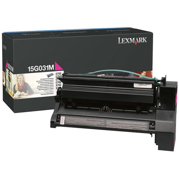 Lexmark 15G031M Magenta OEM Print Cartridge