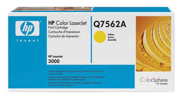 HP Q7562A (HP 314A) Yellow OEM Toner Cartridge