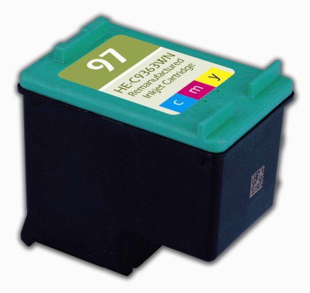 Premium Quality Tri-Color Inkjet Cartridge compatible with HP C9363WN (HP 97)