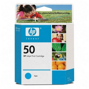 HP 51650C (HP 50) Cyan OEM Print Cartridge