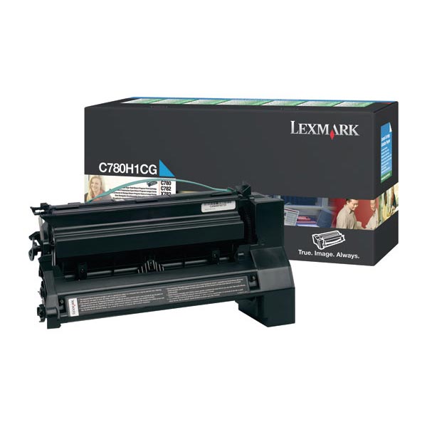 Lexmark C780H1CG Cyan OEM High Yield Print Cartridge