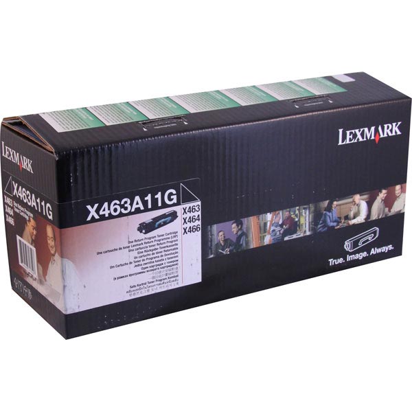 Lexmark X463A11G Black OEM Toner Cartridge