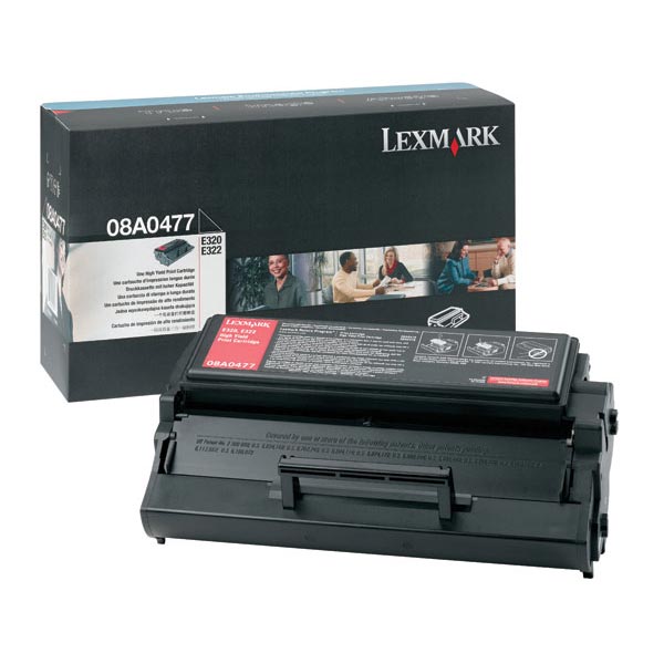 Lexmark 08A0477 Black OEM Toner Cartridge