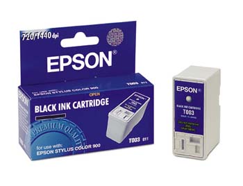 Epson T003011 (Epson 3) Black OEM Inkjet Cartridge