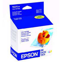 Epson T037020 (Epson 37) Tri-Color OEM Inkjet Cartridge