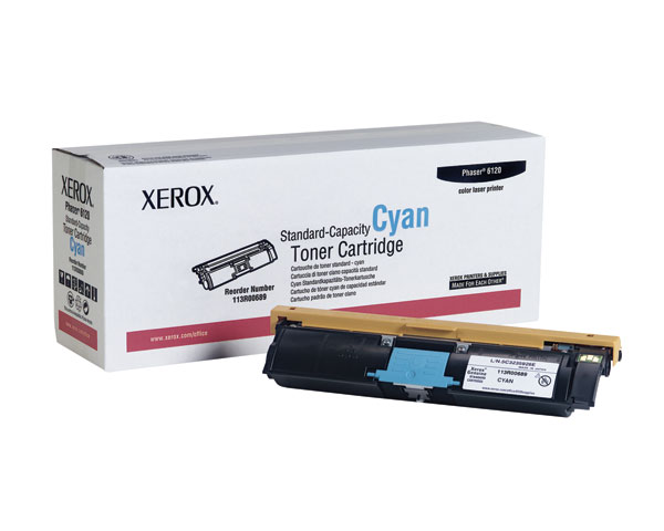Xerox 113R00689 (113R689) Cyan OEM Toner Cartridge