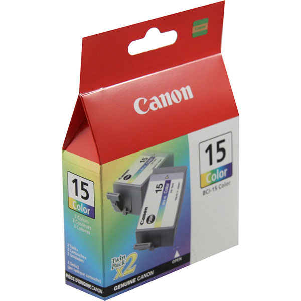 Canon 8191A003 (BCI-15C) Tri-Color OEM Inkjet Cartridge