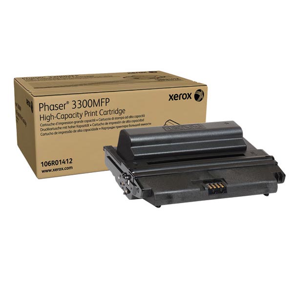Xerox 106R01412 (106R1412) Black OEM Laser Toner Cartridge
