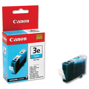 Canon 4480A003AA (BCI-3eC) Cyan OEM Inkjet Cartridge
