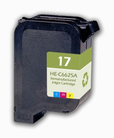 Premium Quality Tri-Color Inkjet Cartridge compatible with HP C6625AN (HP 17)