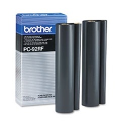 Brother PC-92RF Black OEM Thermal Fax Ribbons