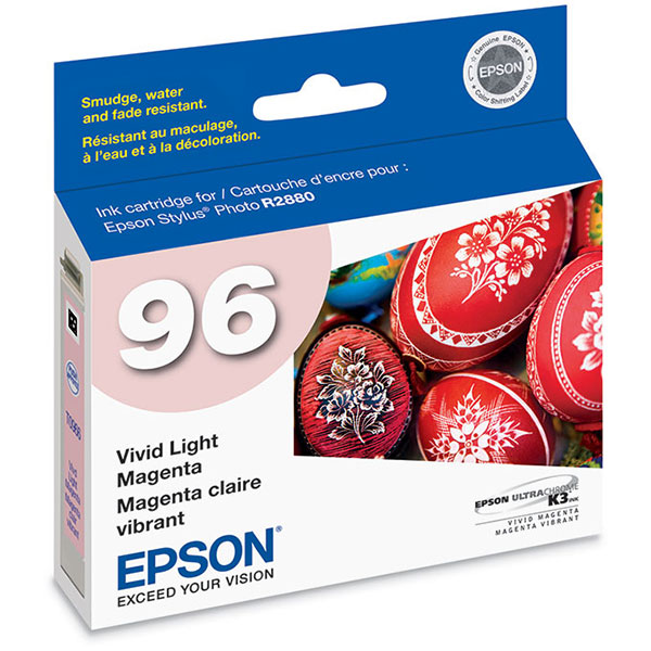 Epson T096620 (Epson 96) Light Magenta OEM Inkjet Cartridge
