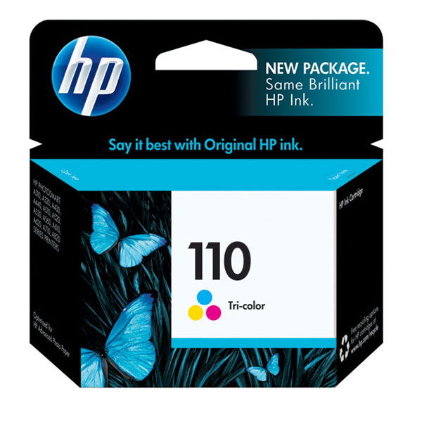 HP CB304AN (HP 110) Tri-Color OEM Inkjet Cartridge
