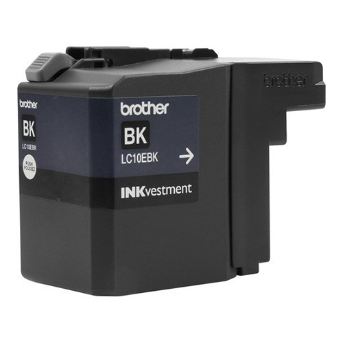 Premium Quality Black Super High Yield Inkjet Cartridge compatible with Brother LC-10EBk