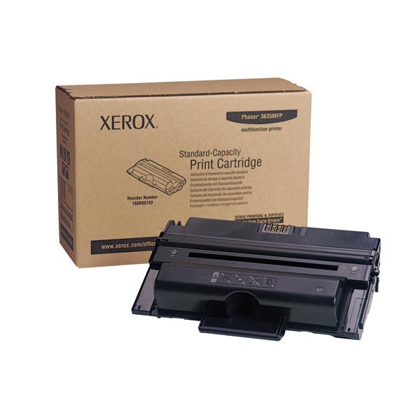 Xerox 108R00793 (108R793) Black OEM Laser Toner Cartridge