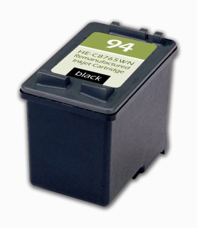 Premium Quality Black Inkjet Cartridge compatible with HP C8765WN (HP 94)