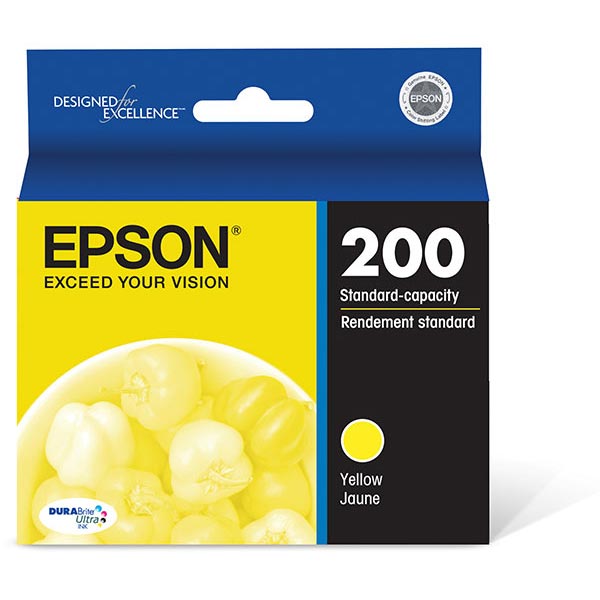 Epson T200420 (Epson 200) Yellow OEM Inkjet Cartridge