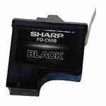 Sharp FO-C60B Black OEM Inkjet Cartridge