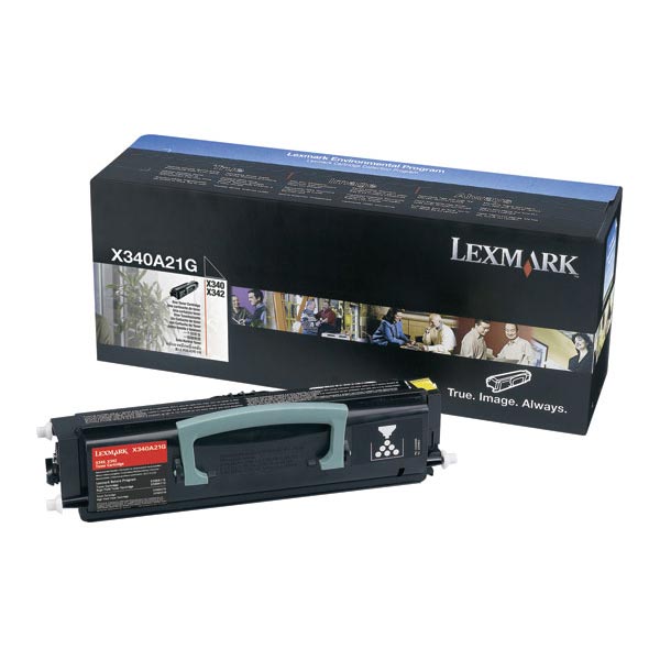 Lexmark X340A21G Black OEM Toner Printer Cartridge