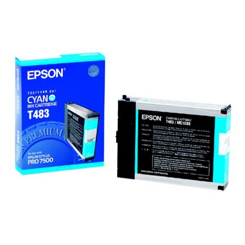 Epson T463011 (Epson T463) Cyan OEM Ink Cartridge