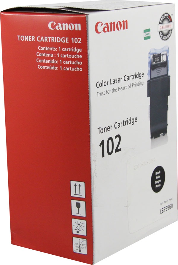 Canon 9645A006AA (CRG-102) Black OEM Toner Printer Cartridge