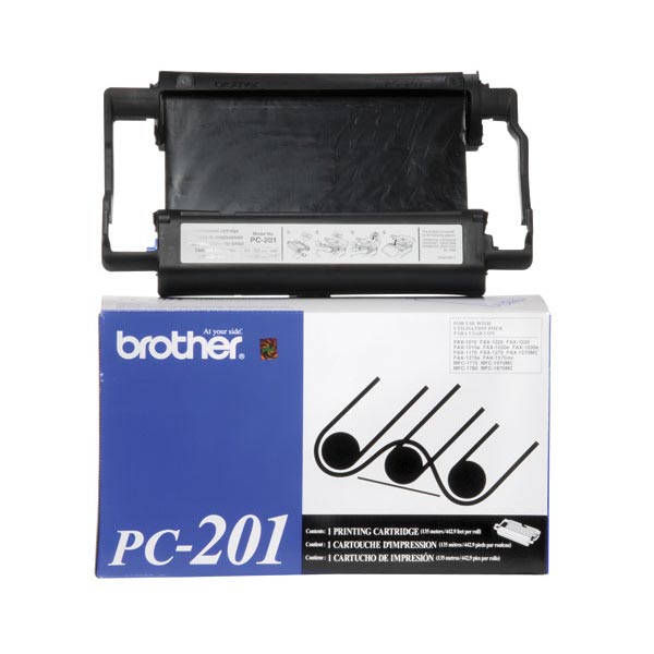 Brother PC-201 Black OEM Thermal Fax Cartridge