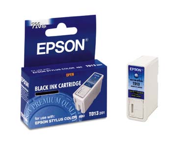 Epson T013201 (Epson 13) Black OEM Inkjet Cartridge