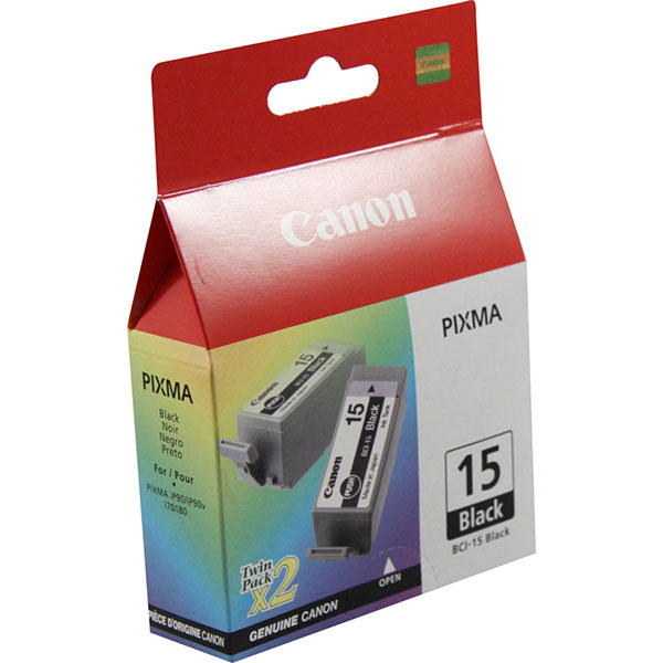 Canon 8190A003 (BCI-15B) Black OEM Inkjet Cartridge