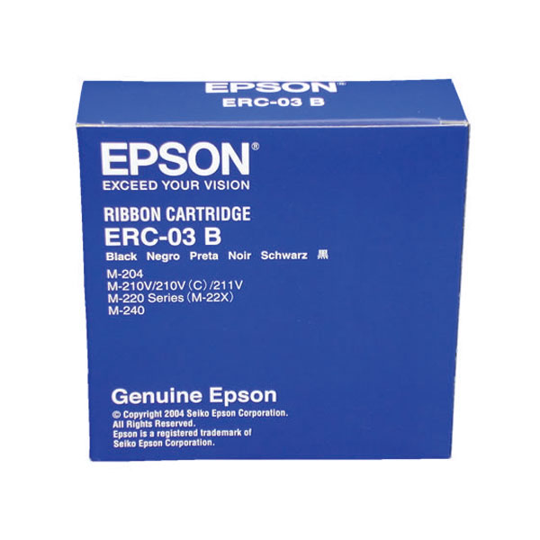 Epson ERC-03B Black OEM Fabric Ribbon