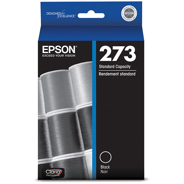 Epson T273020 (Epson 273) Black OEM Inkjet Cartridge