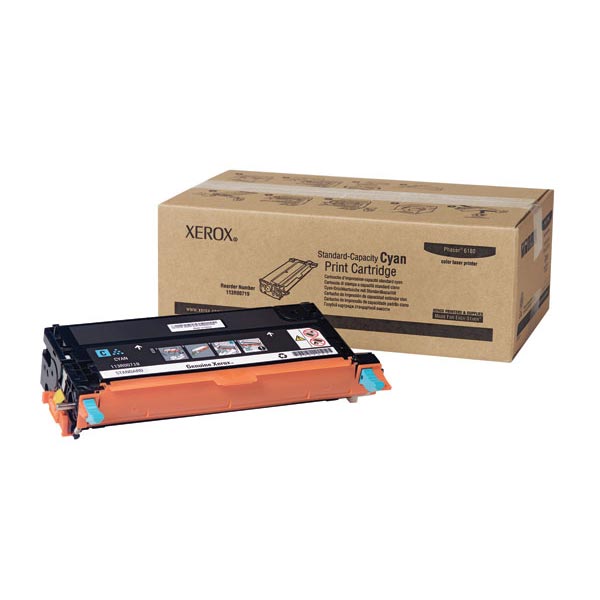 Xerox 113R00719 (113R719) Cyan OEM Laser Toner Cartridge