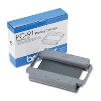 Brother PC-91 Black OEM Thermal Fax Cartridge
