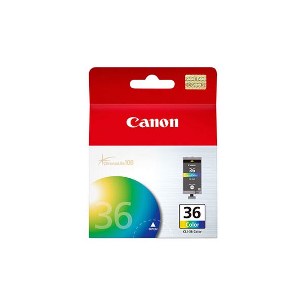 Canon 1511B002 (CLI-36) Color OEM Inkjet Cartridge