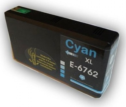 Premium Quality Cyan Inkjet Cartridge compatible with Epson T676XL220 (Epson 676XL)