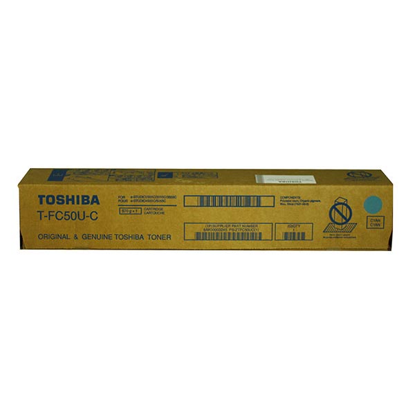 Toshiba TFC50UC Cyan OEM Toner Cartridge
